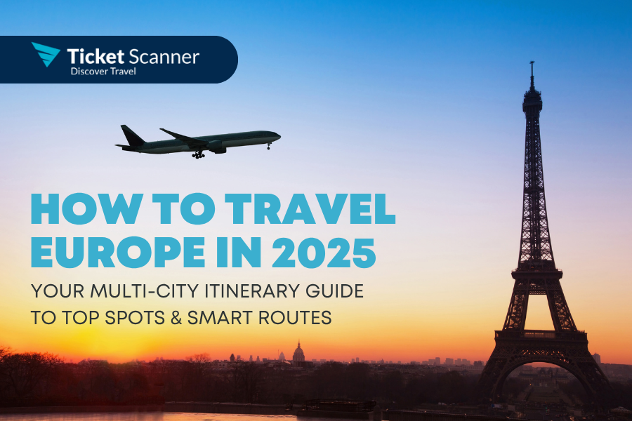 How to Travel Europe in 2025: The Complete Multi-City Itinerary Guide