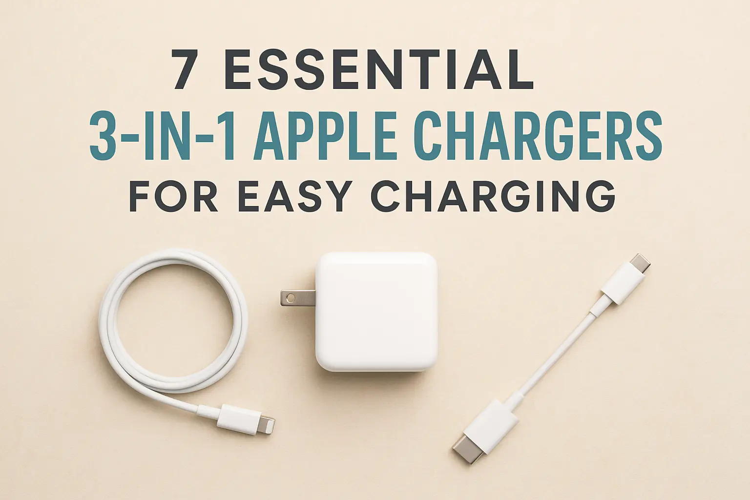 7 Must-Have 3 in 1 Apple Chargers That Make Charging Effortless