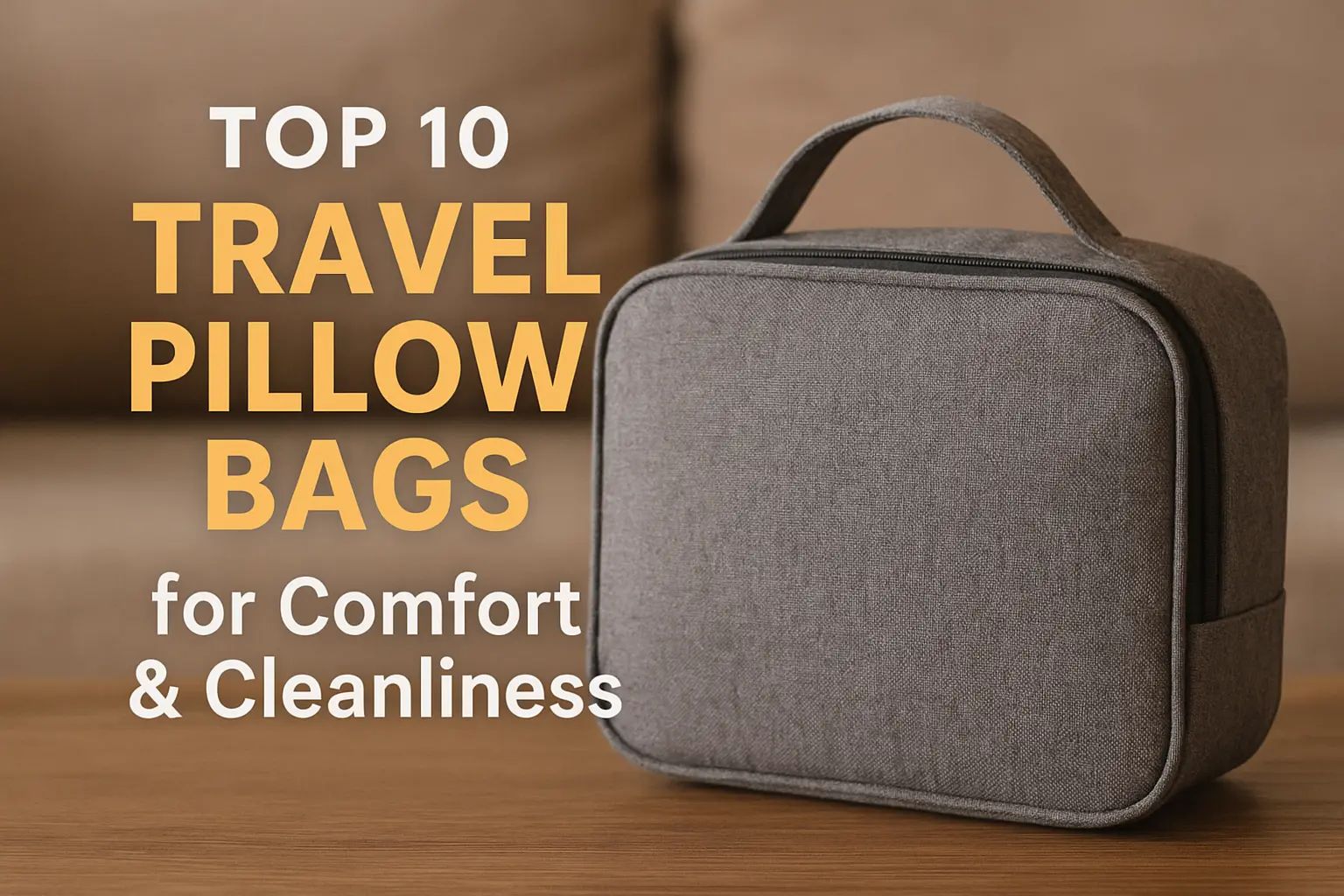 Top 10 Bag for Travel Pillows: Keep Comfort Clean and Convenient