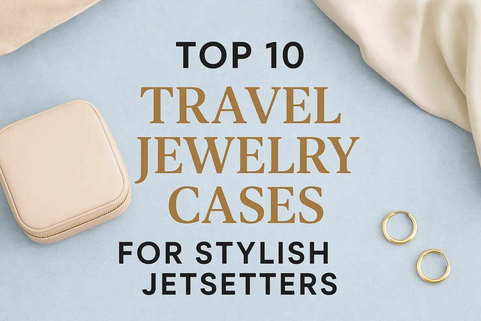 Top 10 Traveling Jewelry Cases for Stylish and Organized Jetsetters