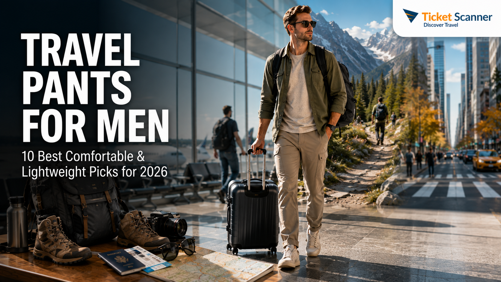 Travel Pants for Men: 10 Best Picks for Comfort, Style & Adventure in 2026