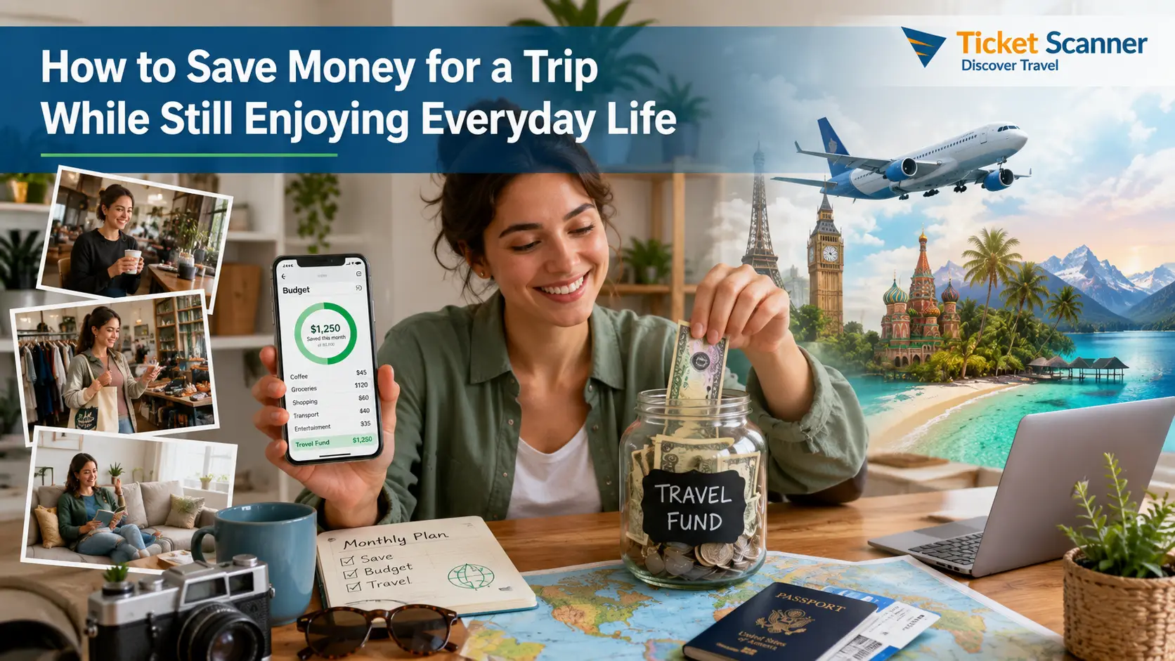 How to Save Money for a Trip While Still Enjoying Everyday Life