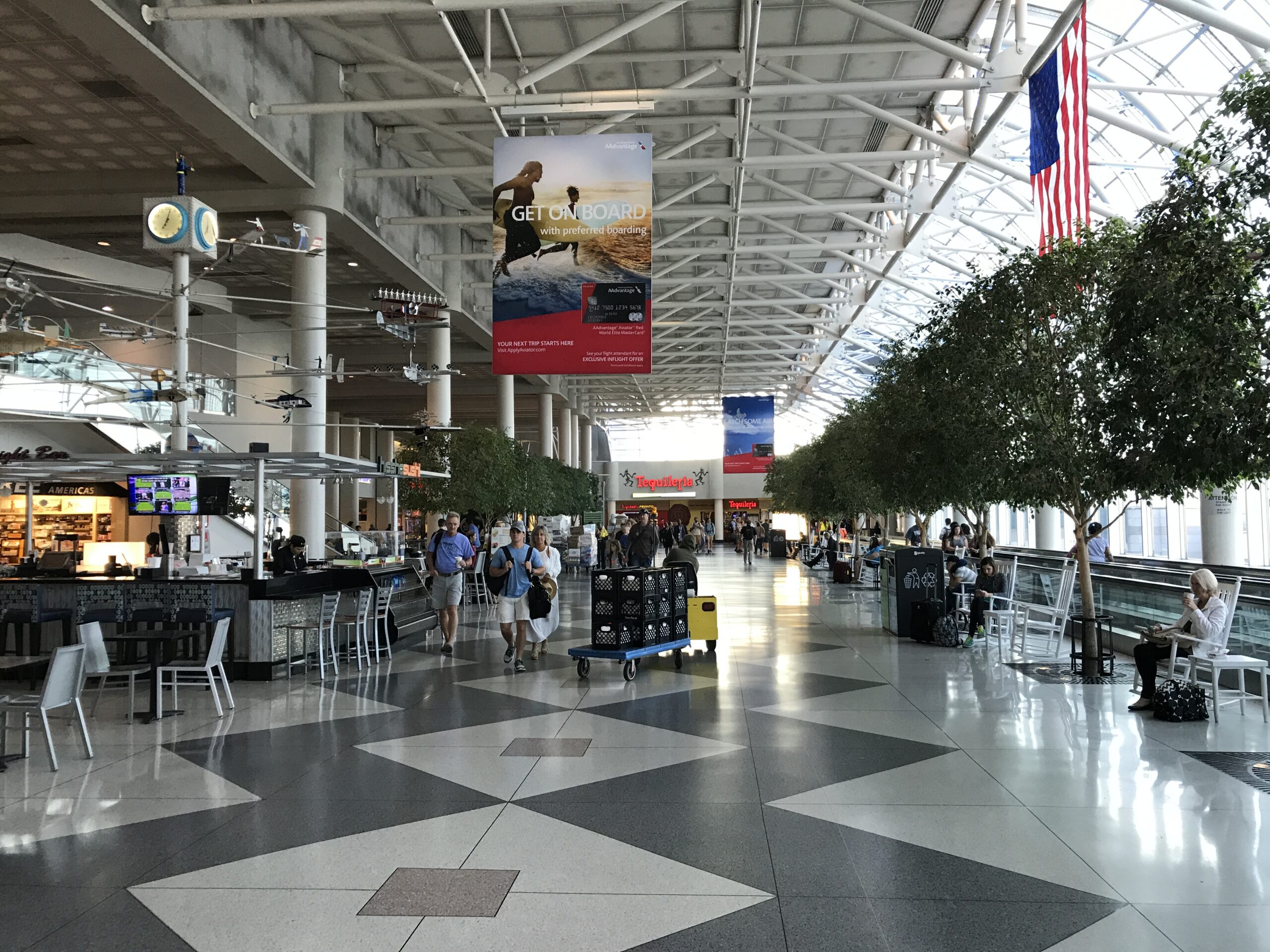 Atrium at Charlotte Douglas International Airport