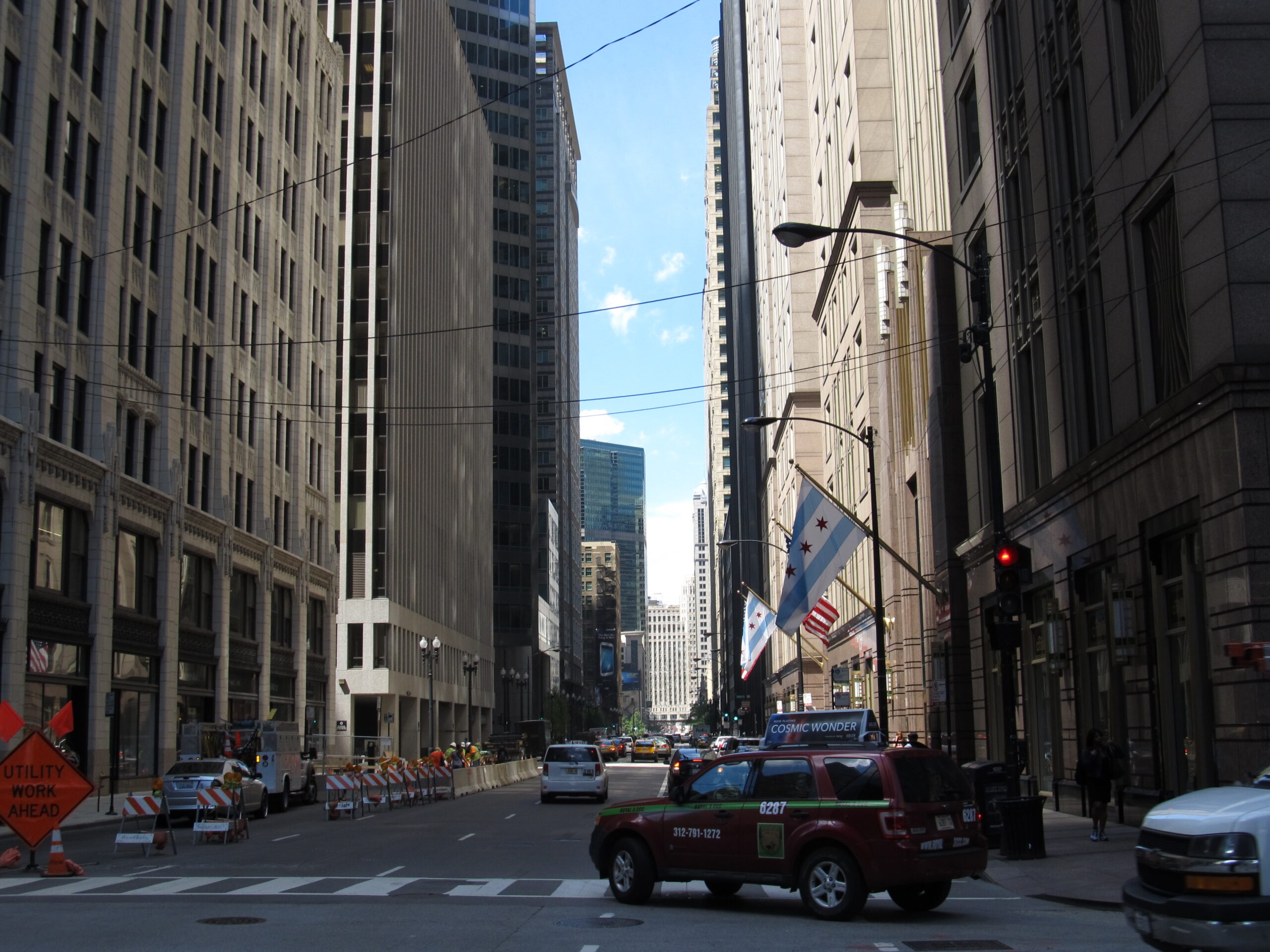 Franklin Street in the Chicago Loop