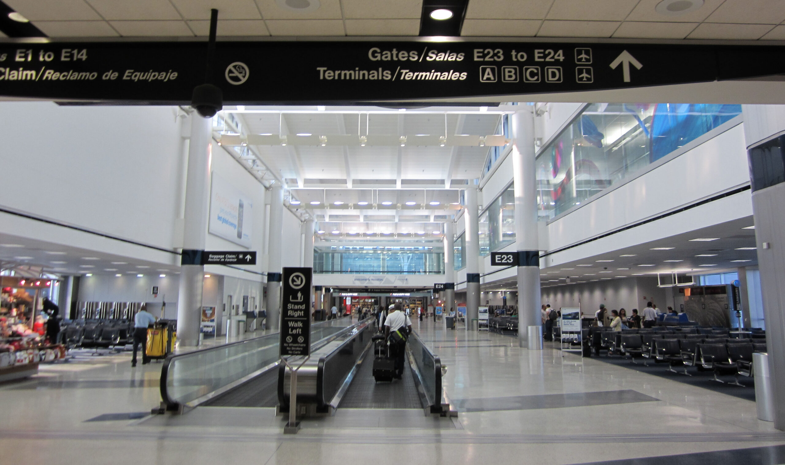 Terminal E at George Bush Intercontinental Airport