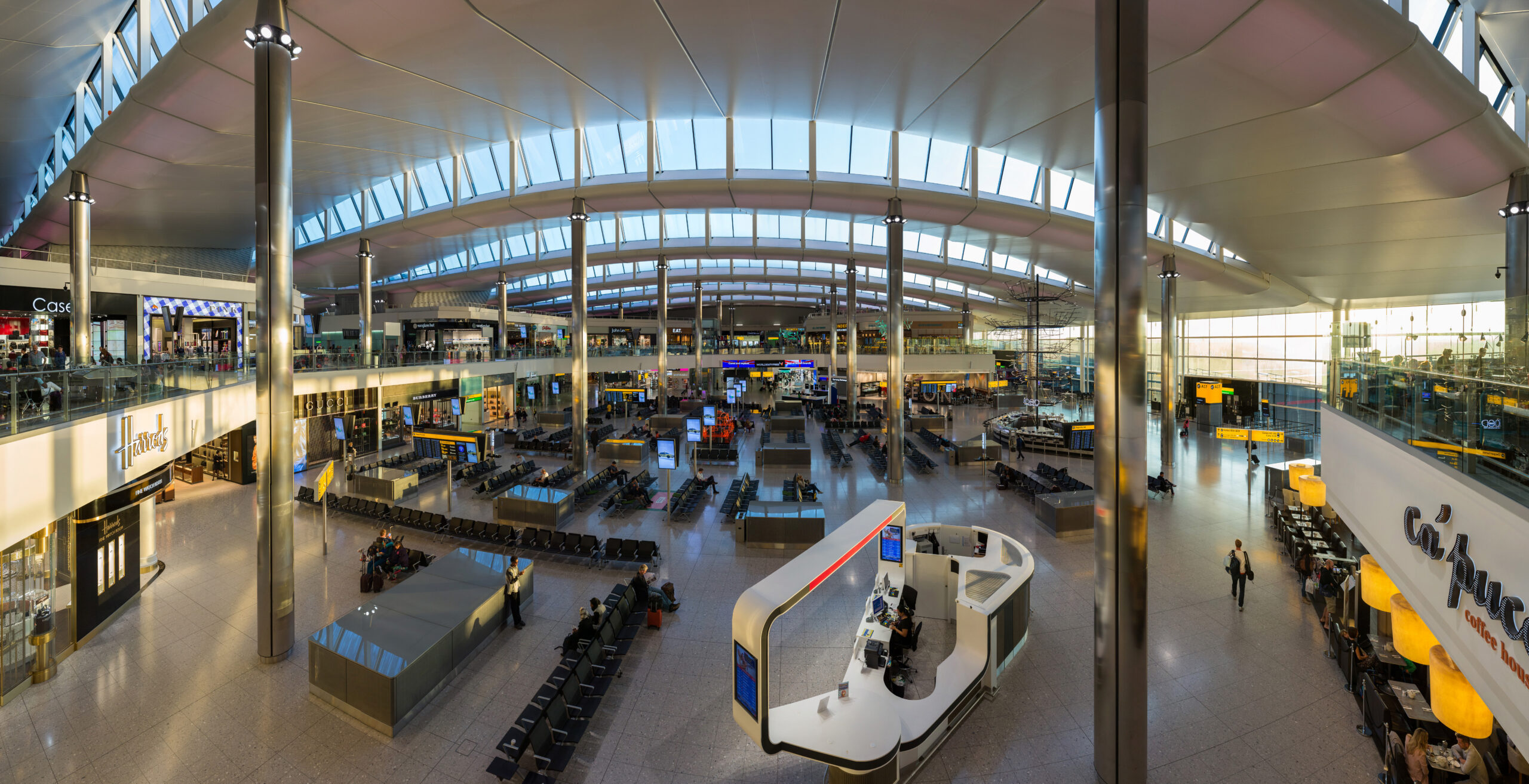 Terminal 2 at London Heathrow Airport