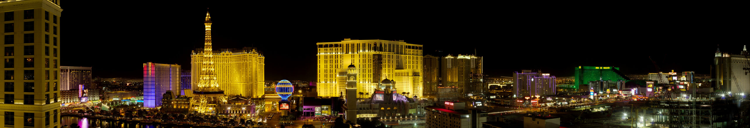 The Las Vegas Strip skyline