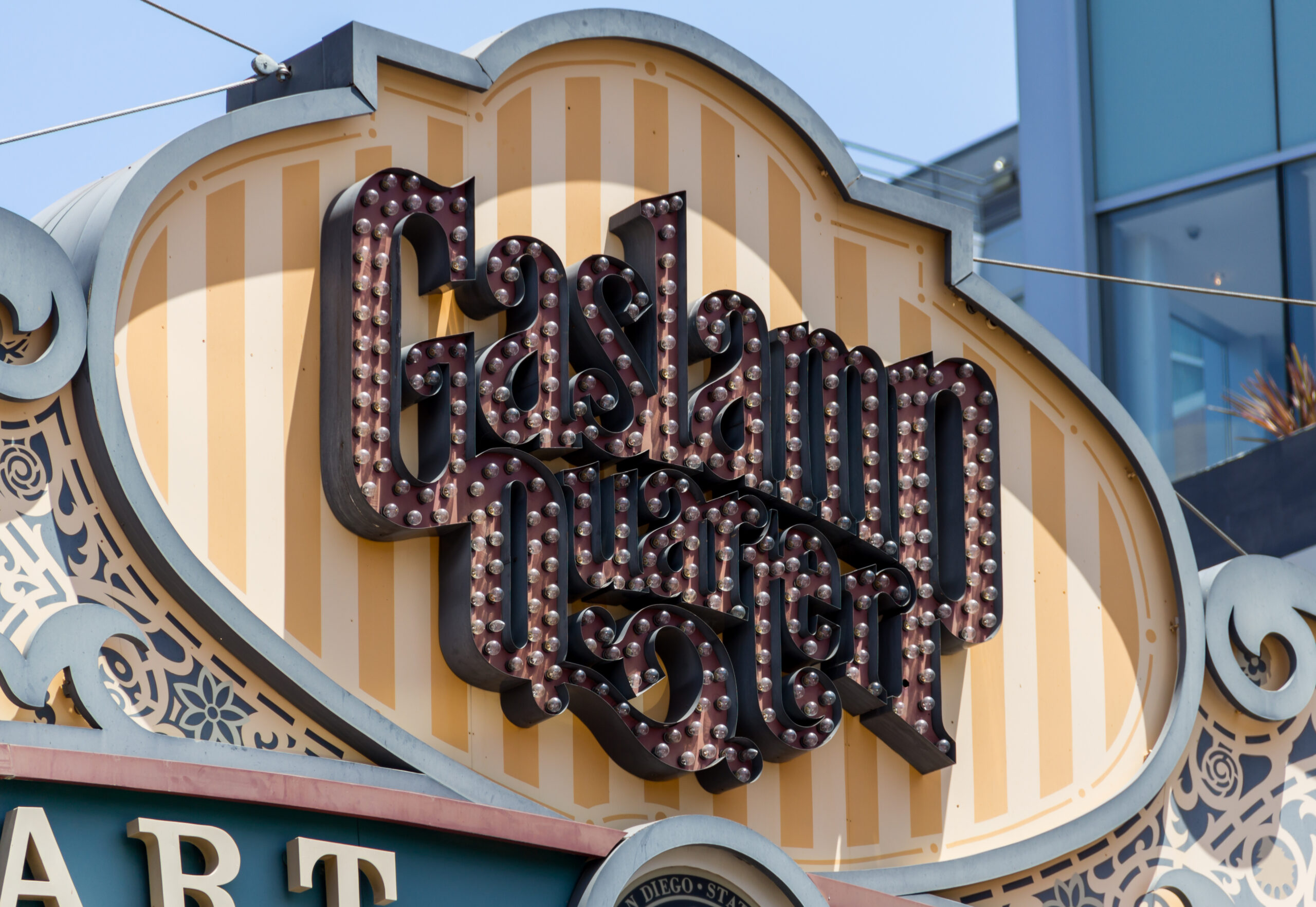 Gaslamp Quarter in downtown San Diego
