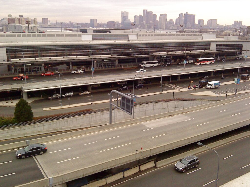A terminal at Boston Logan International Airport