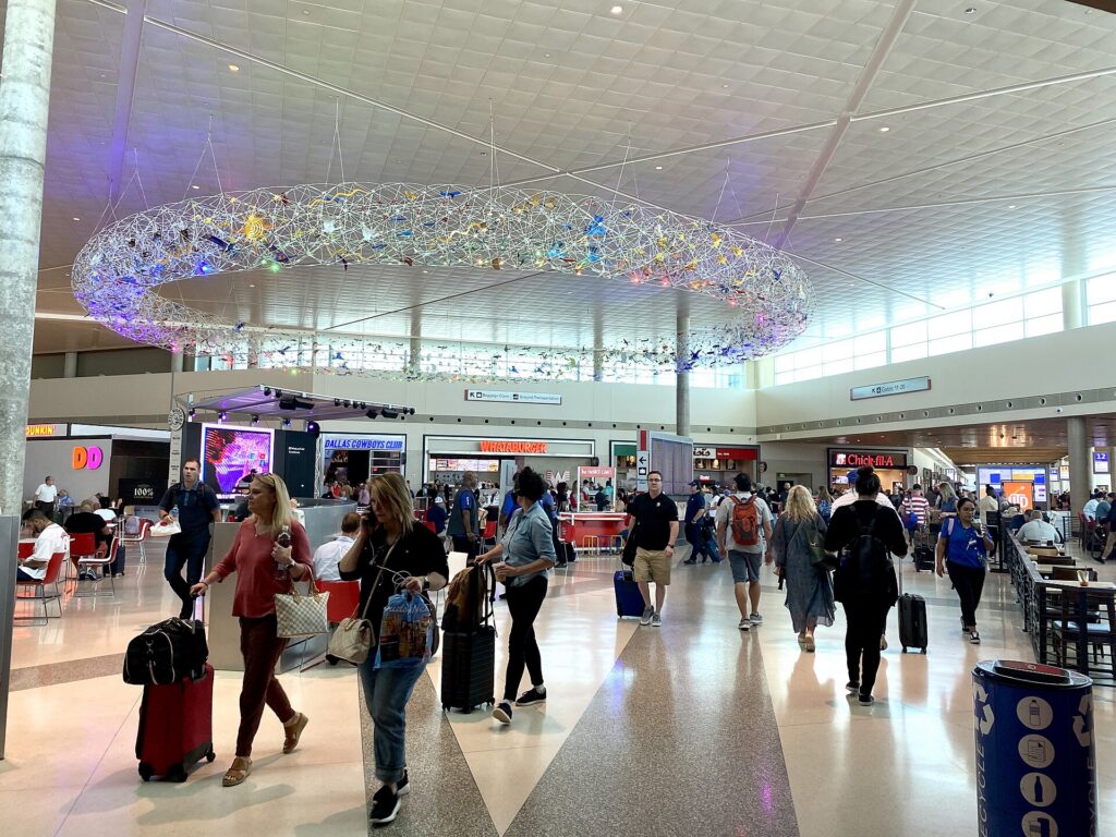 The terminal at Dallas Love Field (DAL)
