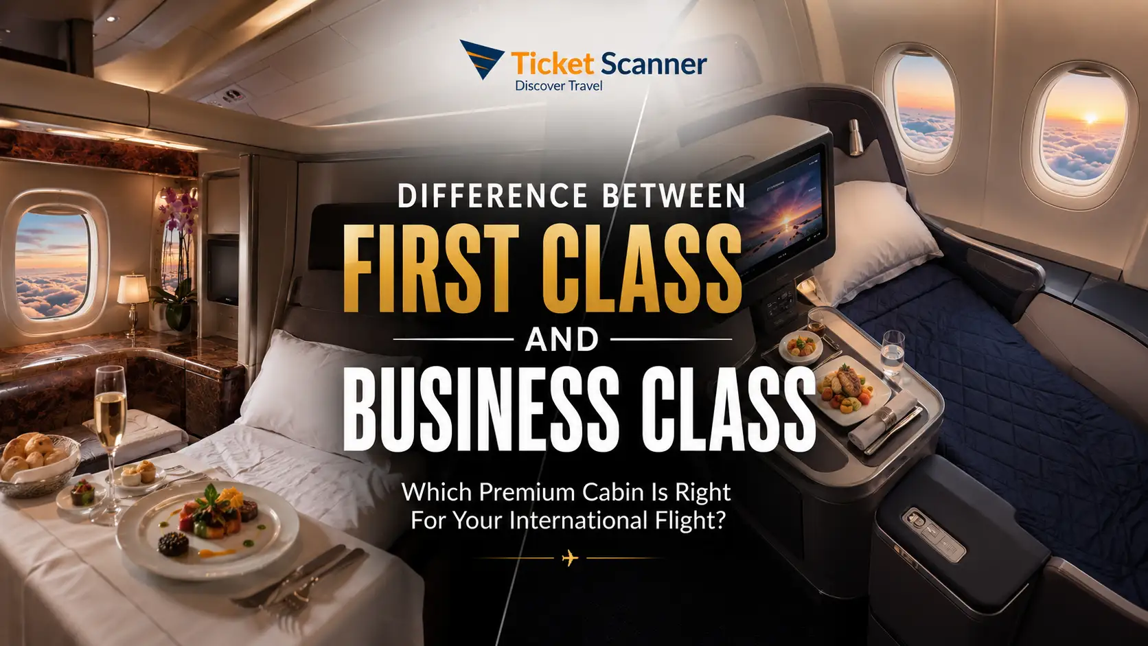 Difference Between First Class And Business Class For International Flights