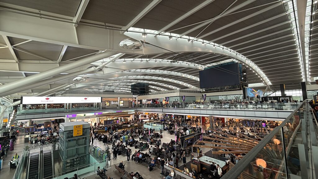 Terminal 5 at London Heathrow Airport