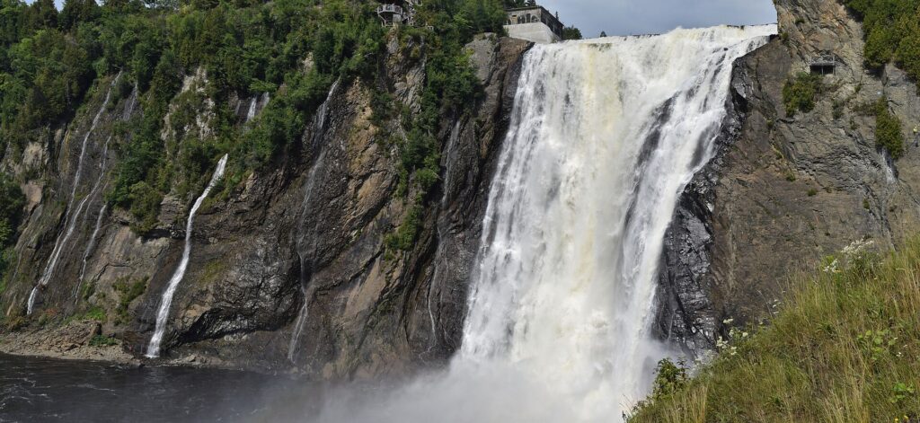 Montmorency Falls near Quebec City