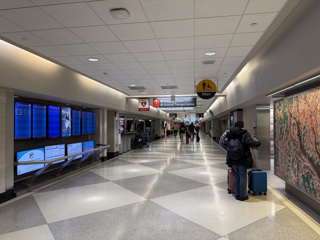 Terminal B at Philadelphia International Airport (PHL)