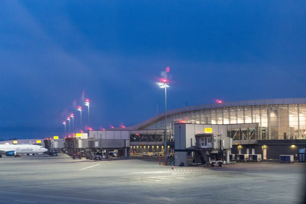 The terminal at Québec City Jean Lesage International Airport (YQB)