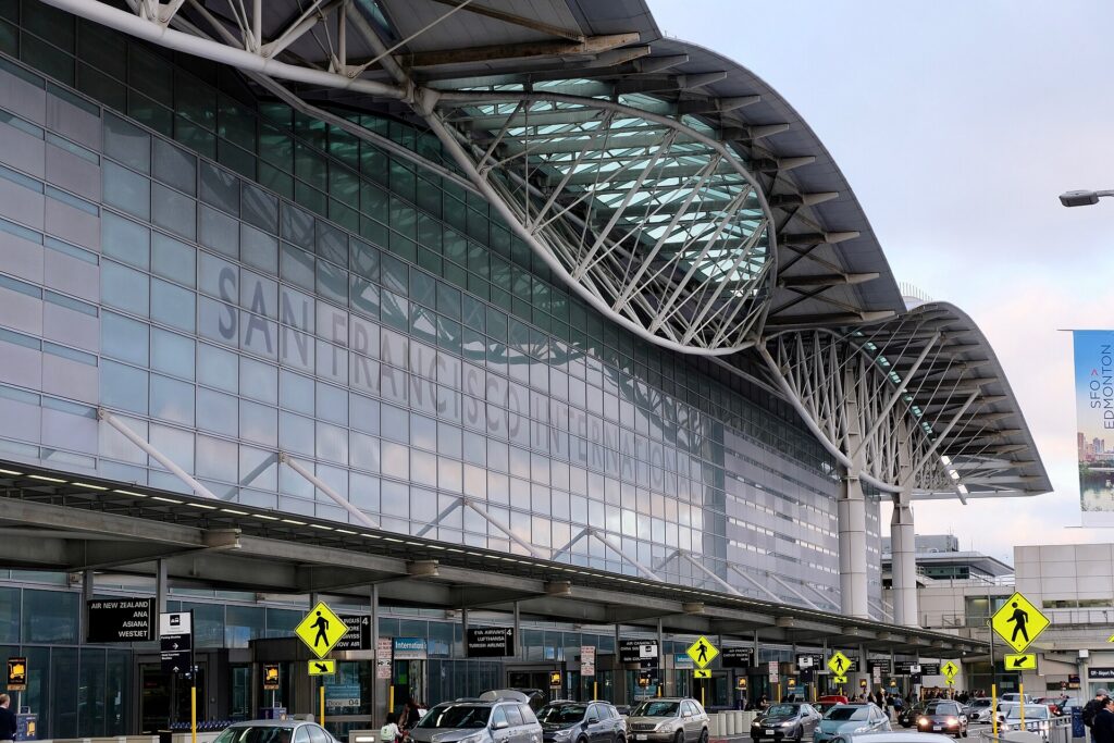 The International Terminal at San Francisco International Airport (SFO)