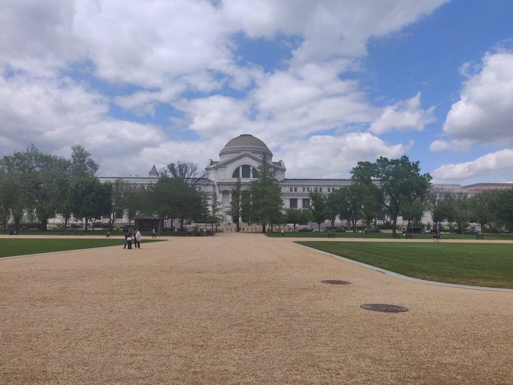 The National Museum of Natural History on the National Mall