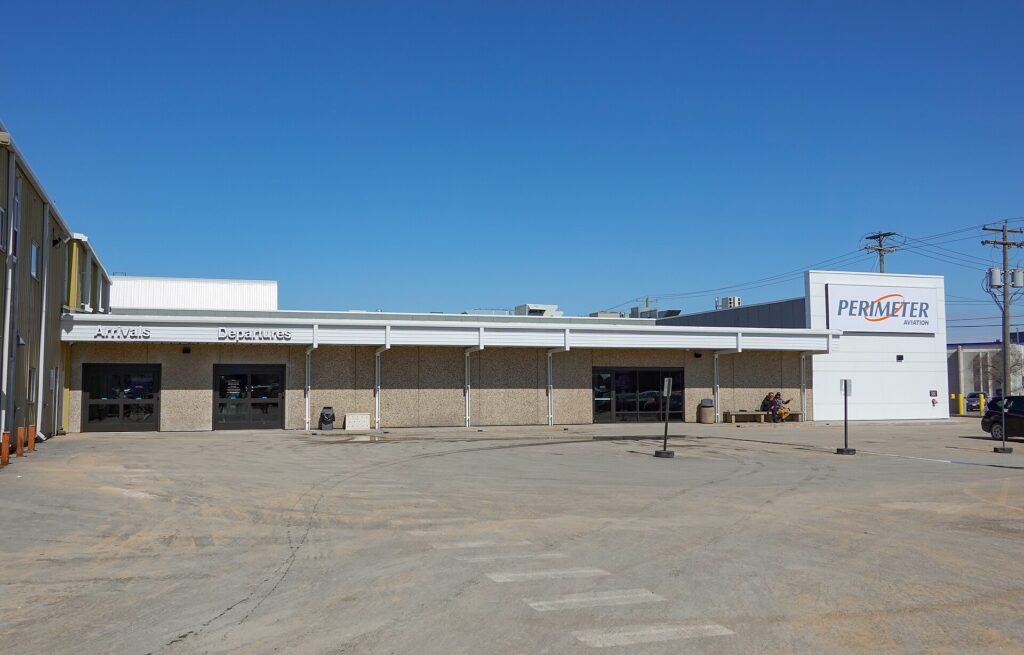 The terminal at Winnipeg James Armstrong Richardson International Airport (YWG)